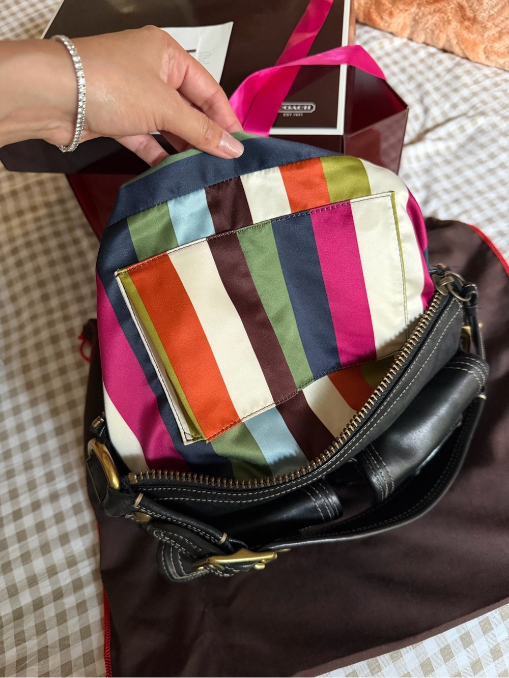 Coach Legacy Turnlock Bag - Gem